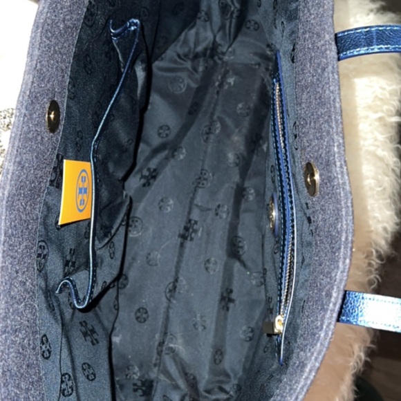 Tory Burch, Emma wool tote - Picture 5 of 7